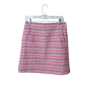 Halogen Tweed Style Pink Skirt Size 4